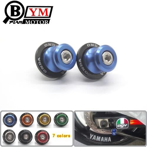 For Honda CBR600RR CBR1000RR F4 F4I CBR1100XX CBF1000 RC51 CBR929 CBR954 CBR900RR VTX1300 8mm Swingarm Sliders Spools