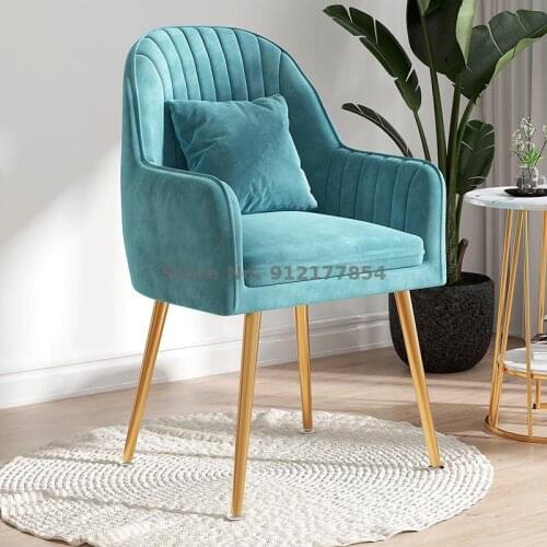 Chair home backrest nordic makeup chair net red nail chair dressing table stool simple modern bedroom makeup stool