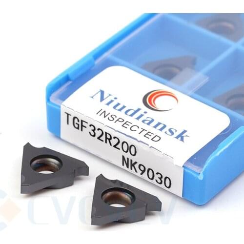 TGF32R TGF32L 135 NK9030 140/145/150/155/160/165/170/175/180/190/200 CNC Lathe Tools Shallow Groove Carbide Insert Cutting Steel