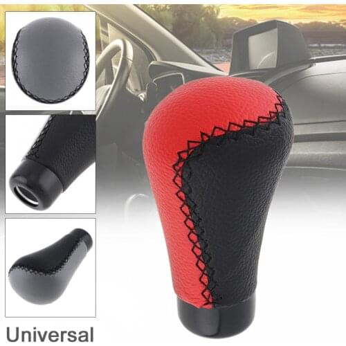 2 Colors Universal PVC Car Manual Transmission Gear Shift Handball Knob with Four Plastic Adapter/Special Wrench/Mounting Screws