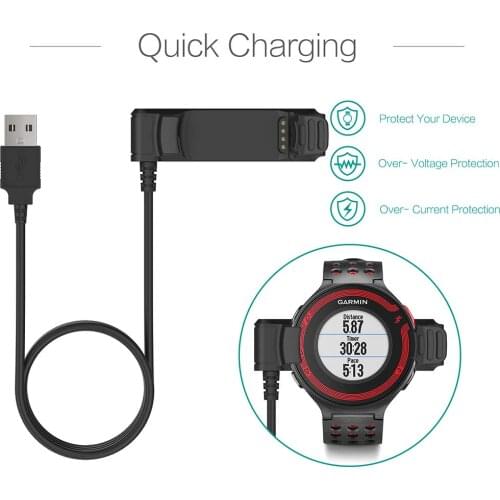 YSAGi Suitable for Garmin forerunner220 charger adapter USB charging cable replacement smart watch charger bracket