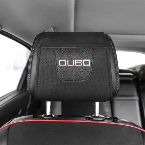 1pc For Fiat Qubo Car Headrest Protector Case Car Headrest Cover Car Accessories