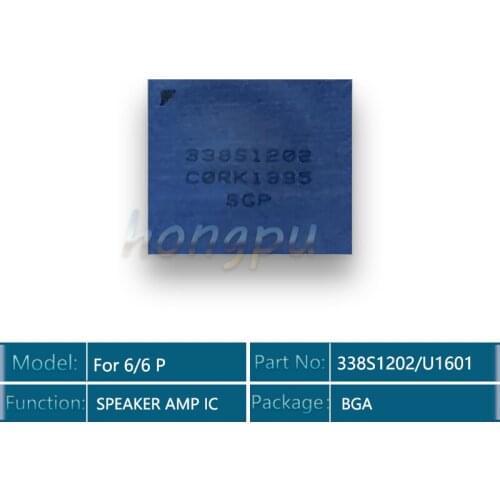 10pcs/lot 338S1202 for iphone 6/6 plus U1601 Speaker AMP small audio IC chip