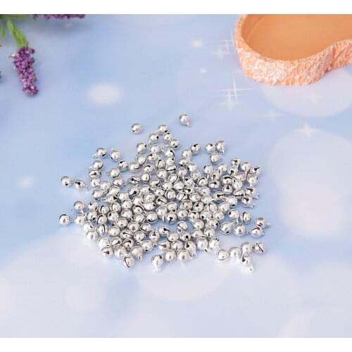 150pcs Metal Bell Christmas Bell Ornament For Jewelry Craft Making Accessory