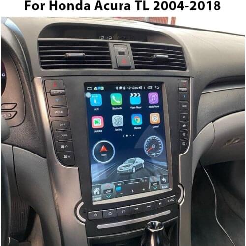 2 din Android Car Auto Stereo Tesla Style Radio For Honda Acura TL 2006-2018 Radio Multimedia Player GPS Navigation DVD Player