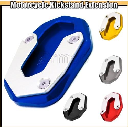 Motorcycle CNC Accessories Aluminum Side Stand Enlarge Kickstand Parts For Ducati SCRAMBLER 800 2015-2018