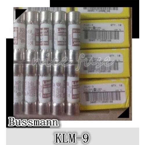 Bussman COOPER Bussmann Fast-Acting US imports original fuse KLM-9 600V 9A