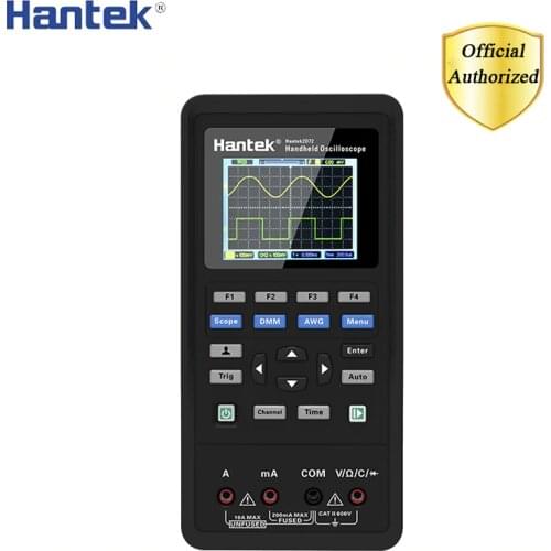 Hantek Digital Multimeter +Waveform Generator+Handheld Oscilloscope Portable 3in1 USB 2 Channel 40mhz 70mhz Best Tester Kit
