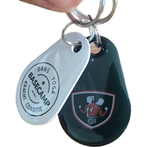 125Khz RFID Proximity Epoxy Hang ID Card Keyfobs Access Control cartoon ID Card Rfid Waterproof Tag