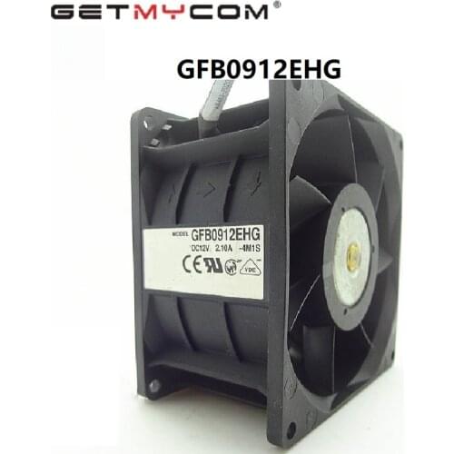 Getmycom Original GFB0912EHG 9CM Dual Fan cooling 9250 12V 2.1A Quality Assurance cpu cooler heatsink axial Cooling Fan