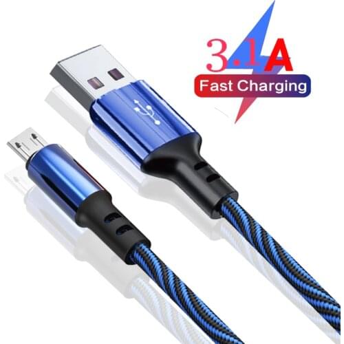 Micro USB Cable Fast Charging 3A Micro Usb Cord For Samsung S7 Xiaomi Redmi Note 5 Pro Huawei Android Phone cable Micro USB Cord