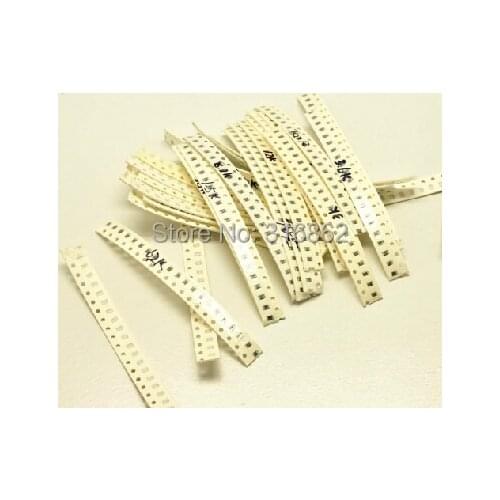 1206 SMD Resistor Kit 5% 10ohm to 910Kohm 80 values*50pcs=4000pcs Free Shipping
