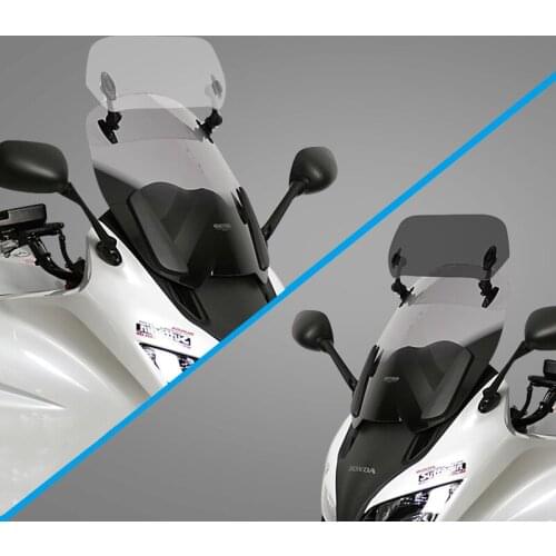 Motorcycle windshield extension bracket Adjustable Clip On Spoiler Windscreen For Honda CBR250RR CBR400R CBR500R CBR650F