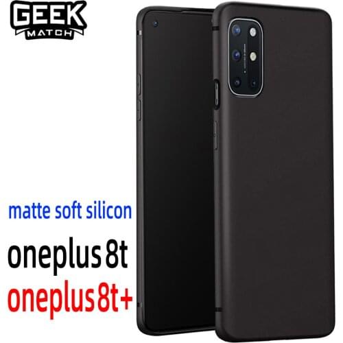 Matte case for oneplus 8t case One Plus 8T cover anti knock ultra thin soft back silicon slim oneplus 8t book tpu sell coque