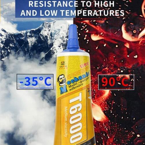 MECHANIC Multi-purpose adhesive T6000 phone touch screen frame rear cover replacement sealant for Iphone oppo Huawei vivo Xiaomi