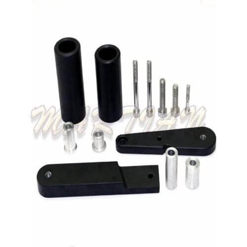 Motorcycle Racing Protectors Slider Black Fit For 2009-2011 Kawasaki Ninja 650 / EX650 / 650R