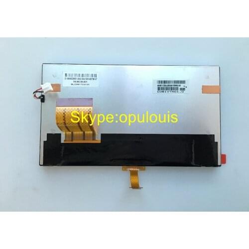 Brand new AUO 6.1inch LCD display C061VTN01 C061VTN01.0 With correct touch screen panel for car DVD GPS navigation audio