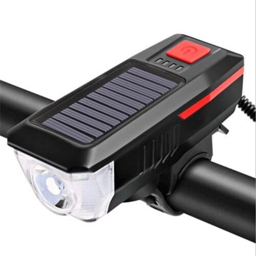Rechargeable Back Rear Signal Brake Tire Head Helmet Front Wheel Set Tail Accessories Bike Led Solar Bicycle Light