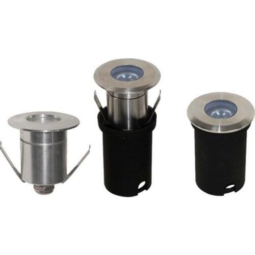 Underground LED Light Deck 3W Waterproof IP67 Outdoor Ground Garden Path Floor Buried Yard Spot Landscape DC 12V Buried Light