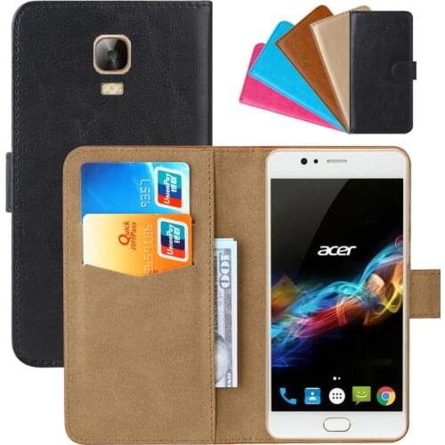 Luxury Wallet Case For Acer Liquid Z6 Max PU Leather Retro Flip Cover Magnetic Fashion Cases Strap