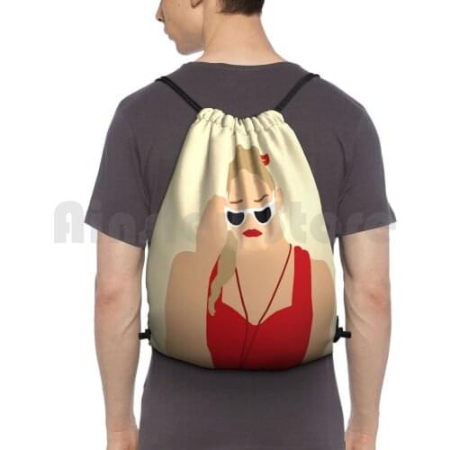 Wendy Peffercorn Backpack Drawstring Bag Riding Climbing Gym Bag Wendy Peffercorn The Sandlot Baseball Bat Hambino Ham