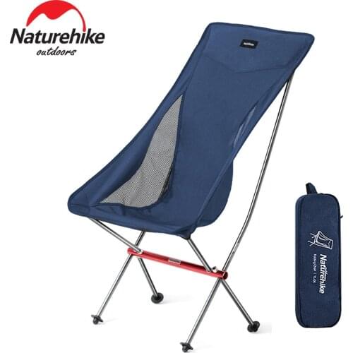 Naturehike Picnic Chair Ultralight Camping Moon Chair Folding Camping Chair Fishing Chair Portable Outdoor BBQ Chair YL06 Chair