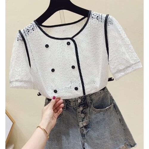 THE REAL MOI MEME Lace Blouses