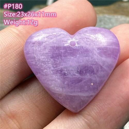 Top Natural Purple Kunzite Stone Pendant Jewelry For Women Man Crystal Healing Love Gift Silver 23x26x11mm Beads Gemstone AAAAA