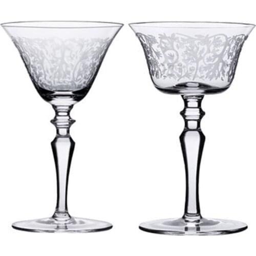 Premium Quality Transparent Classic Margarita Glasses for Home Restaurants Parties