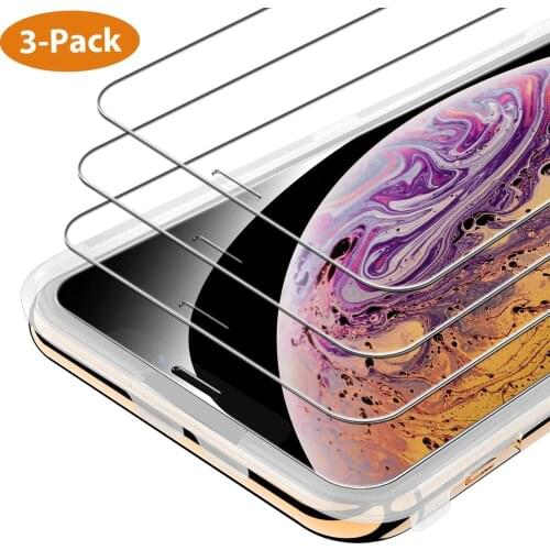3 Pcs HD Window Glass for iPhone X XR 12 11 Pro XS Max Screen Protector Film for iPhone 6 6S 7 8 Plus 12mini SE2 Tempered Glass