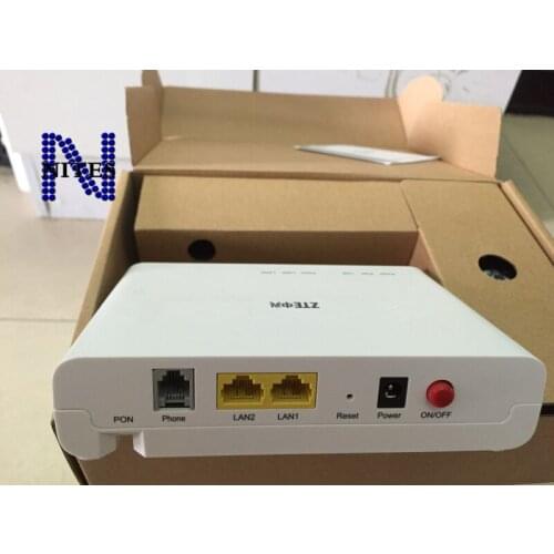 ZTE GPON ONU ZXHN F612 with 2 lan port + 1 voice port , SIP protocols