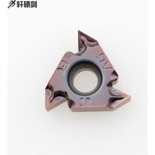 10pcs 16ERM 16IRM AG60 AG55 A55 A60 XM9030 Carbide Insert Thread Turning Tool Blade for SER Bar CNC Lathe