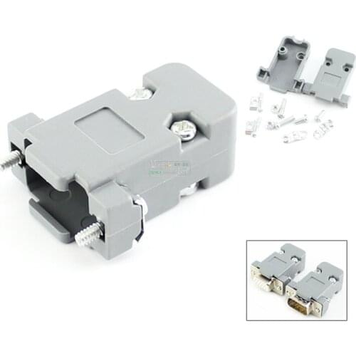 10Pcs VGA head and 232 head universal plastic housing DP15 and DP9 head universal housing screws HiFi Accessories