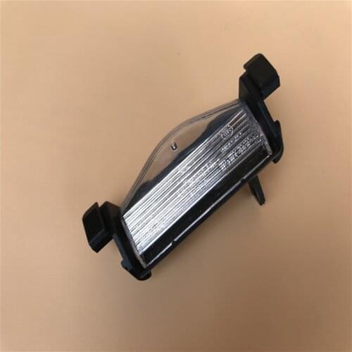 2PCS/Lot Car Styling License Plate Lamp Light Shell Cover For Mazda 2 3 M2 M3 2011 2012 2013