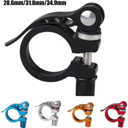 28.6m 31.8m 34.9mm Bicycle Seat Post Aluminum Ultralight Quick Release Road Bike MTB Mountain Bicycle Seat Post Seatpost Clamp