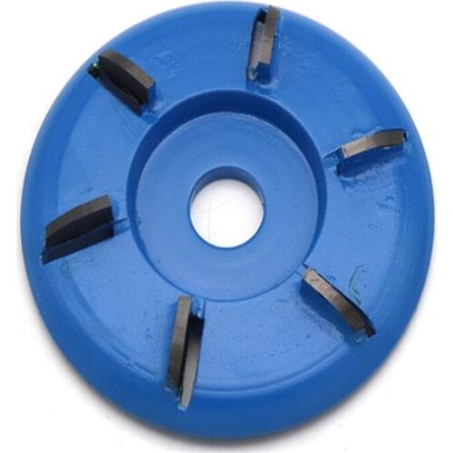 90mm Diameter 16mm Bore 6 Teeth Woodworking Saw Blade Turbo Tea Tray Digging Wood Carving Disc Tool Woodworking Milling Cutter