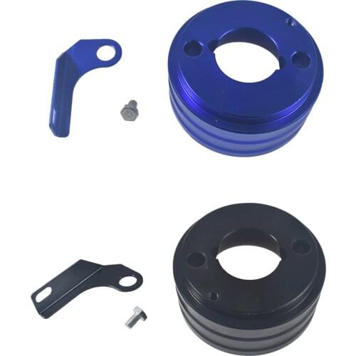 Air Filter Adapter Interface 196cc Go Kart For 6.5HP Honda Clone GX200 GX160 196cc Go Kart Mini Bike Engine Blue And Black
