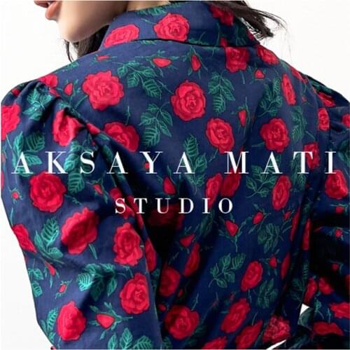 AKSAYA MATI Women's Printed Shirts