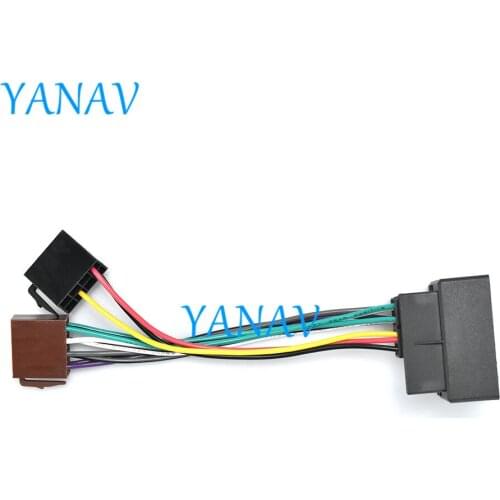 ISO RADIO ADAPTER CABLE FOR-CITROEN C2,C3 2003+;C4,C5 2004+/-PEUGEOT All models with Most connectorCar Stereo Radio Harness ISO