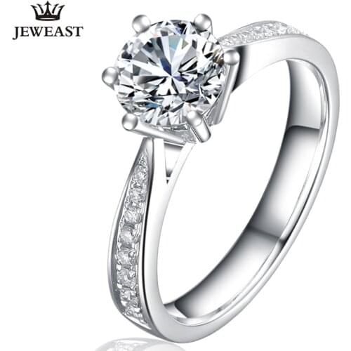 ZSG Natural diamond 18K gold Pure Gold Ring Real 18K gold Solid Gold Ring Trendy Classic Party Fine Jewelry Hot Sell New 2019