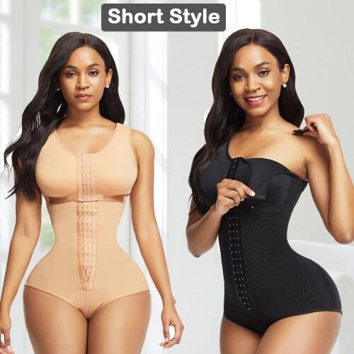 Full Body Shaper Slimming Shapewear Fajas Colombianas Waist Trainer Corset Push Up Butt lifter Tummy Control Bodysuit Reductoras