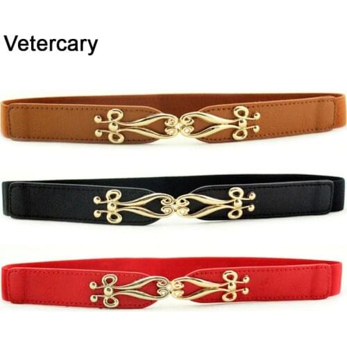 Hot Sale Rhinestone Thin cummerbunds Women elastic Waistband for Dress Woman Elegant cummerbund Female PU Slim Belt student girl