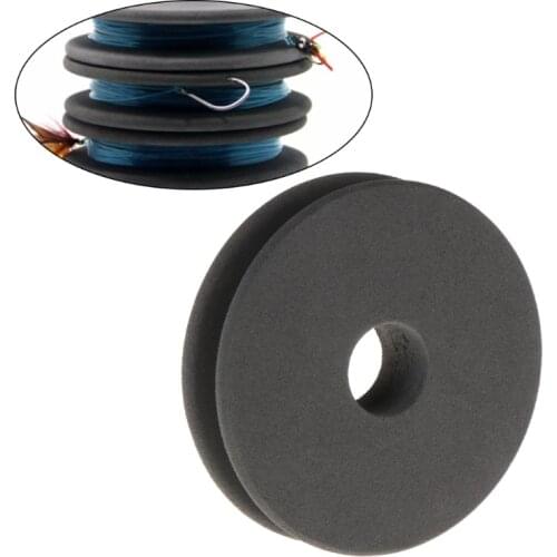 2021 New Fishing Line Winder Foam Storage Reel Winding Plate Wire Rotary Coil Leader Rig DropShipping