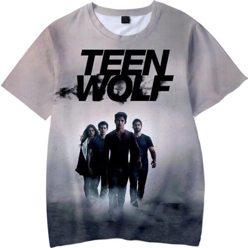 Teen Wolf Trendy Style 3D Print O-Neck T-shirt Women/Men 2021 Summer Short Sleeve Tops Harajuku Casual Streetshirt Boys Girl Tee