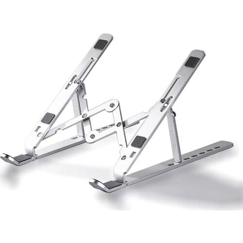 Adjustable Portable Foldable Laptop Stand Home Office Notebook Pc Laptop Computer Desk Folding Laptop Stand