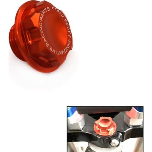 Steering rod nut imprint Stem For KTM 450 560 660 690 SMR SMC ENDURO R ADVENTURE SUPERMOTO DUKE 950 990 Motorcycle