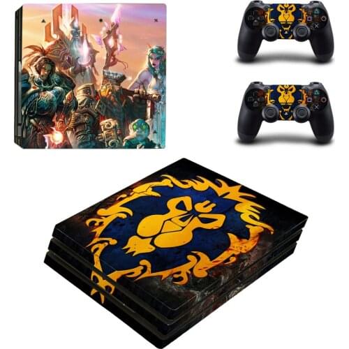 DIY Style PS4 Pro Skin Sticker for Sony Playstation 4 Pro Console & 2 Controllers Decal Vinyl Protective Skins Style