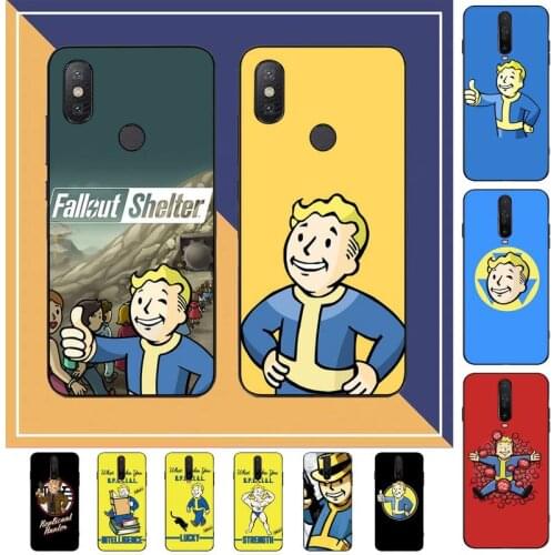 TOPLBPCS Fallout Shelter Game Phone Case for Redmi Note 8 7 9 4 6 pro max T X 5A 3 10 lite pro