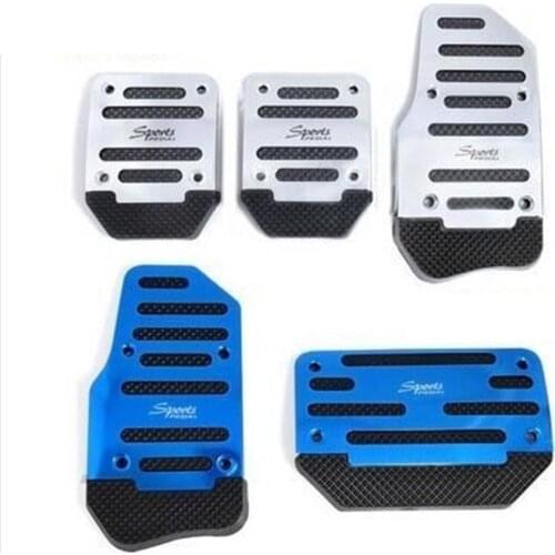 Universal Automobile Anti-skid Foot Pedal Manual / Auto Gear Accelerator Brake Pedal Cover Treadle Set Car Styling Accessories