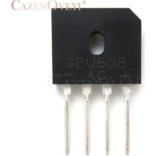 10pcs/lot GBU808 800V 8A power Diode Bridge RectifierIn Stock